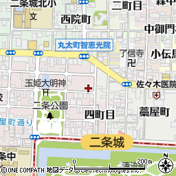 京都府京都市上京区主税町1118周辺の地図