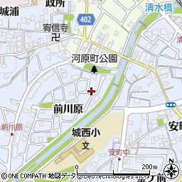 京都府亀岡市余部町前川原35-15周辺の地図