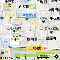 京都府京都市上京区主税町1119周辺の地図