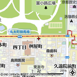 京都府京都市中京区昆布屋町394周辺の地図