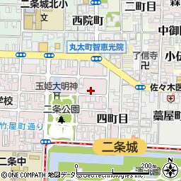 京都府京都市上京区主税町1115周辺の地図