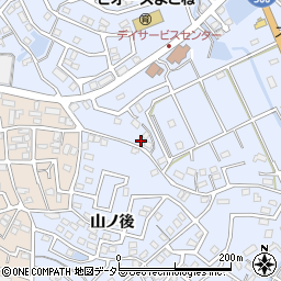 愛知県大府市横根町狐山6-1周辺の地図
