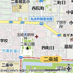 京都府京都市上京区主税町1113周辺の地図