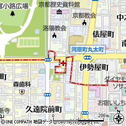 京都府京都市上京区信富町322周辺の地図