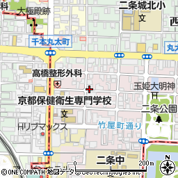 京都府京都市上京区主税町1067周辺の地図