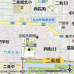 京都府京都市上京区主税町1111周辺の地図