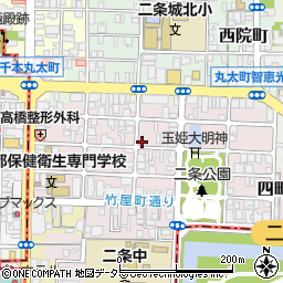 京都府京都市上京区主税町995周辺の地図