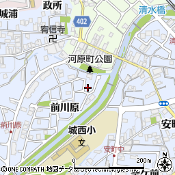 京都府亀岡市余部町前川原35-14周辺の地図