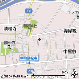 愛知県豊田市幸町隣松寺249周辺の地図