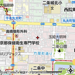 京都府京都市上京区主税町1074周辺の地図