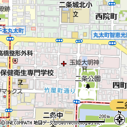 京都府京都市上京区主税町996周辺の地図