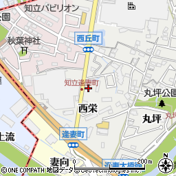 愛知県知立市逢妻町西栄12-7周辺の地図
