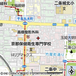 京都府京都市上京区主税町1173周辺の地図