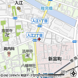 久保山靴店周辺の地図