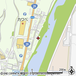 兵庫県宍粟市山崎町三津276周辺の地図