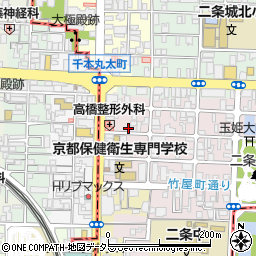 京都府京都市上京区主税町1169-1周辺の地図