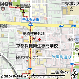 京都府京都市上京区主税町1169-1周辺の地図