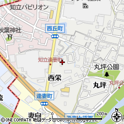 愛知県知立市逢妻町西栄5-1周辺の地図