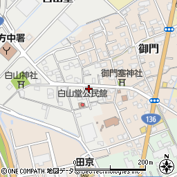 静岡県伊豆の国市白山堂385周辺の地図