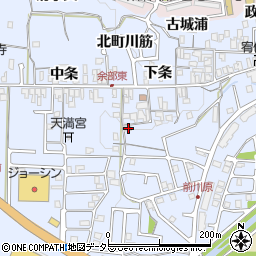 京都府亀岡市余部町下条11周辺の地図