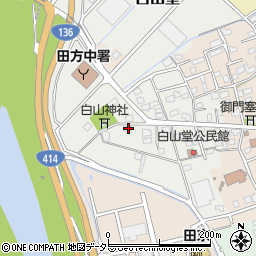 静岡県伊豆の国市白山堂359周辺の地図