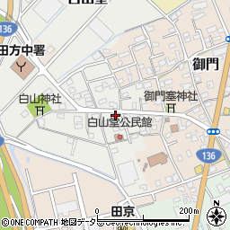 静岡県伊豆の国市白山堂386周辺の地図