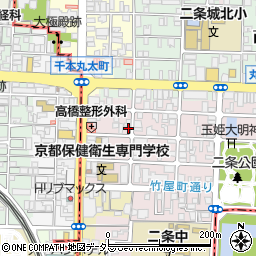 京都府京都市上京区主税町1174周辺の地図