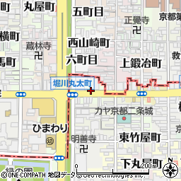 京料理 立神周辺の地図
