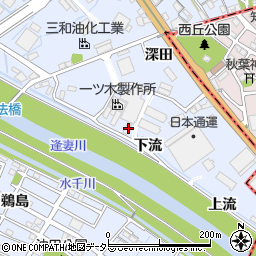愛知県刈谷市一里山町下流39周辺の地図
