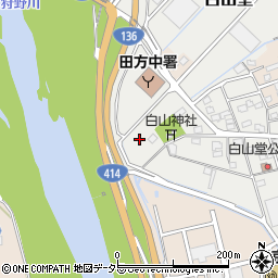 静岡県伊豆の国市白山堂323周辺の地図