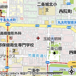 京都府京都市上京区主税町993周辺の地図