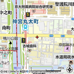 リパーク神宮丸太町駅東第２駐車場周辺の地図