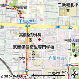 京都府京都市上京区主税町1172周辺の地図