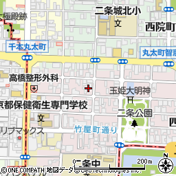 京都府京都市上京区主税町1078周辺の地図