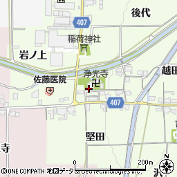 京都府亀岡市吉川町吉田段ノ坪周辺の地図