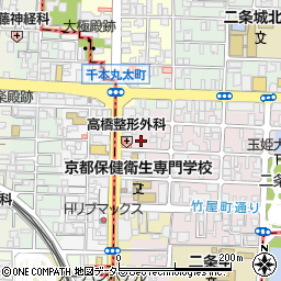 京都府京都市上京区主税町1167周辺の地図