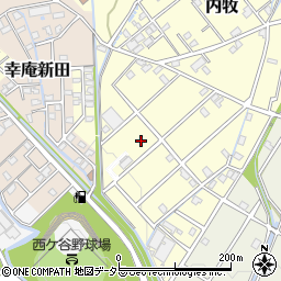 静岡県静岡市葵区内牧311周辺の地図