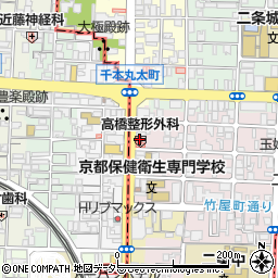 京都府京都市上京区主税町1165周辺の地図