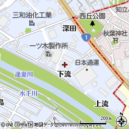 愛知県刈谷市一里山町下流20周辺の地図