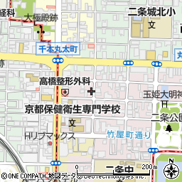 京都府京都市上京区主税町1175周辺の地図
