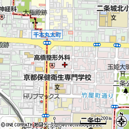 京都府京都市上京区主税町1170周辺の地図