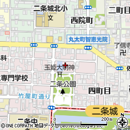 京都府京都市上京区主税町964周辺の地図