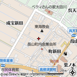 愛知県東海市高横須賀町成宝新田10周辺の地図