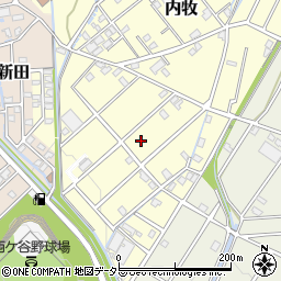 静岡県静岡市葵区内牧338周辺の地図
