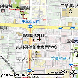 京都府京都市上京区主税町1168周辺の地図