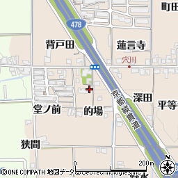 京都府亀岡市吉川町穴川的場周辺の地図