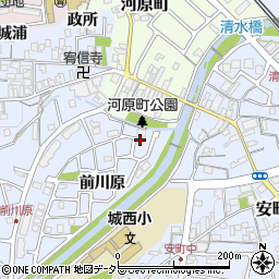 京都府亀岡市余部町前川原35-12周辺の地図