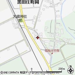 兵庫県西脇市黒田庄町岡903周辺の地図