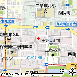 京都府京都市上京区主税町989周辺の地図