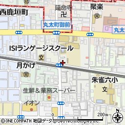 京都参番館周辺の地図